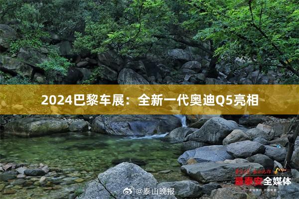 2024巴黎车展：全新一代奥迪Q5亮相